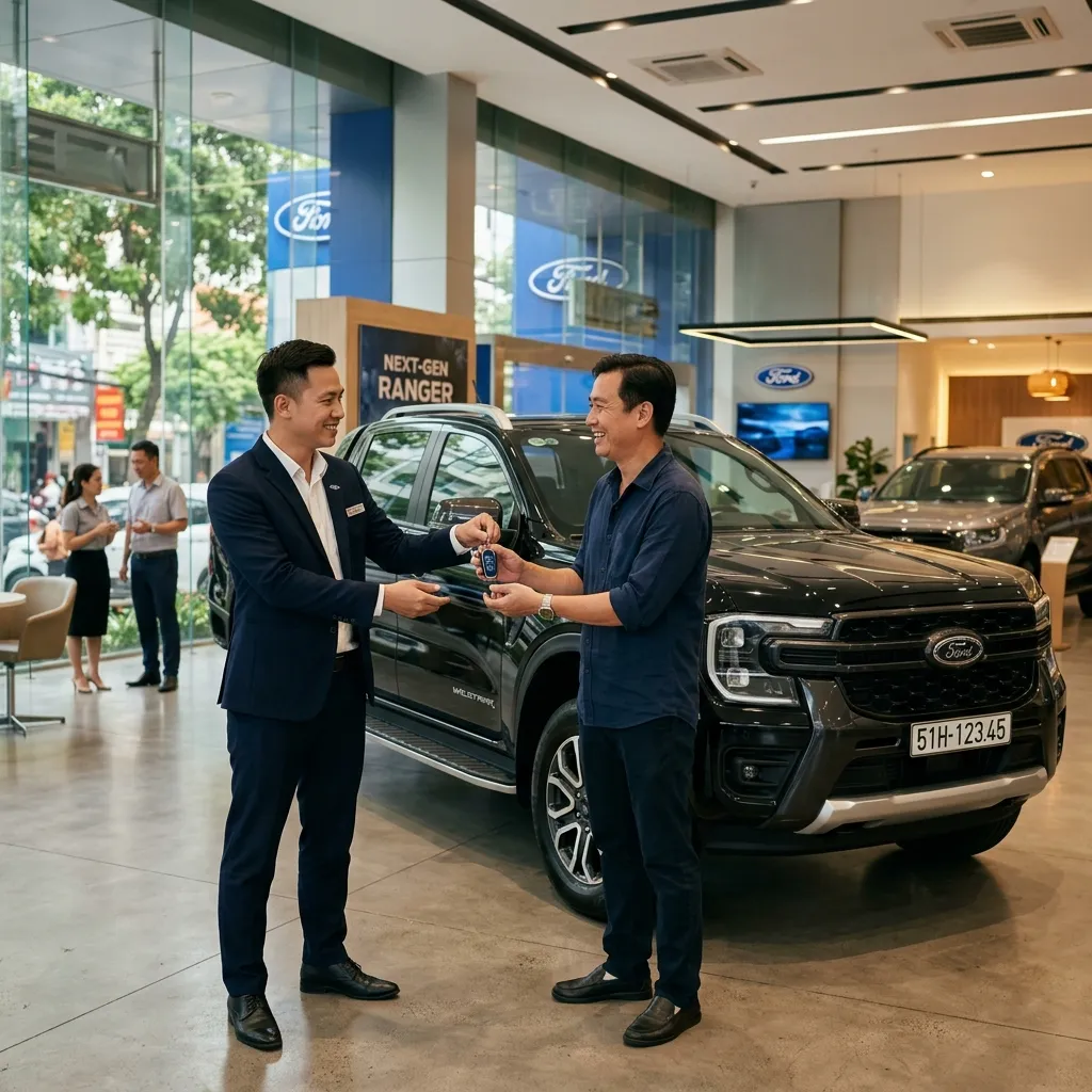 kinh nghiệm mua xe Ford lần đầu